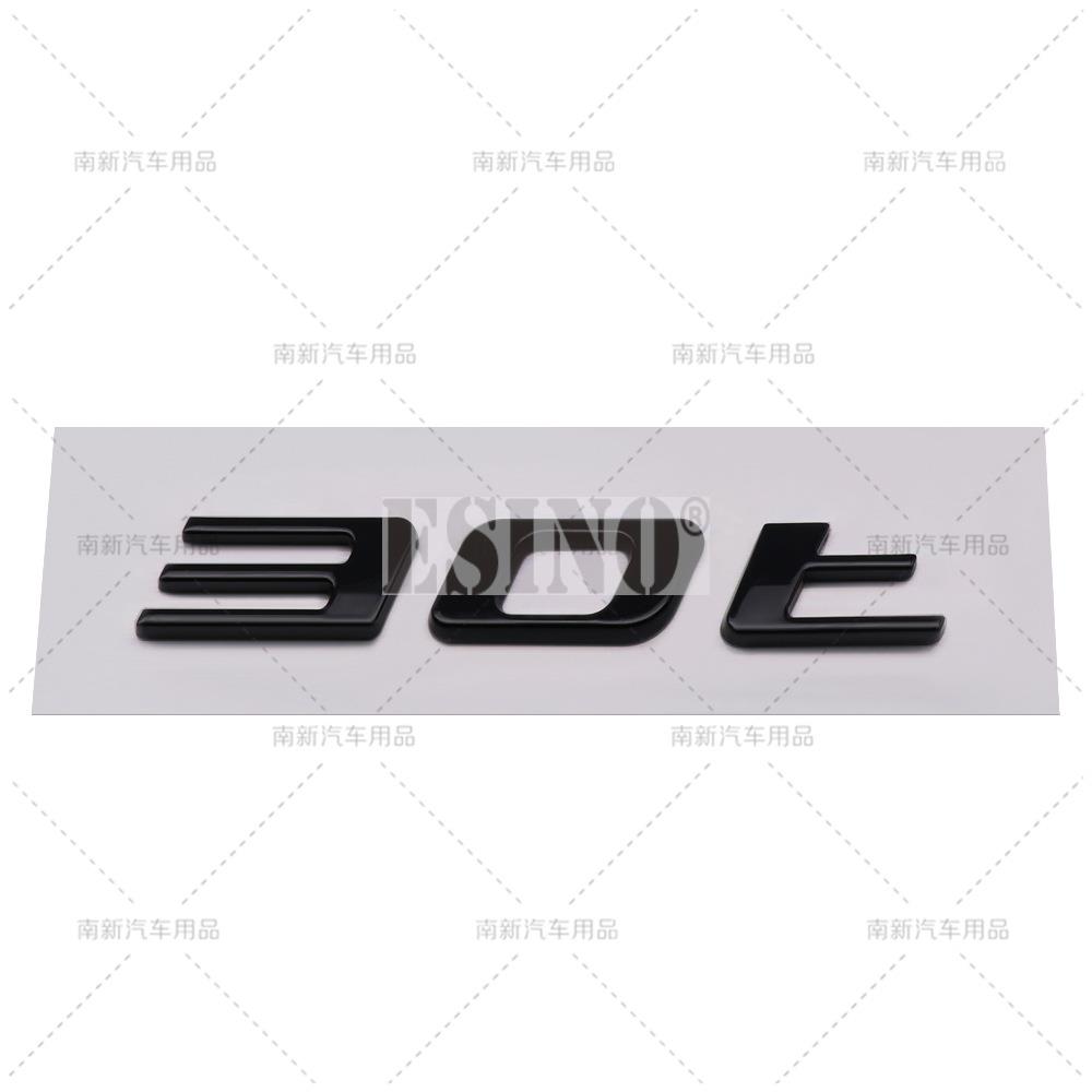 Car Styling 3D ABS Adhesive Emblem 20T 25T 30T 35T Car Body Rear Trunk Badge Auto Accessory for Jaguar XE XF XJ F-Pace F-Type