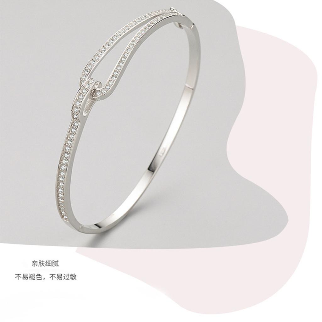 European and American trendy geometric opening bracelet bracelet cold wind bracelet bracelet hand jewelry