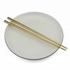 1Pair Reusable Rainbow Chopsticks Stainless Steel Tableware Chopsticks Chinese Dinnerware Non-slip 23cm Food ChopSticks Kitchen