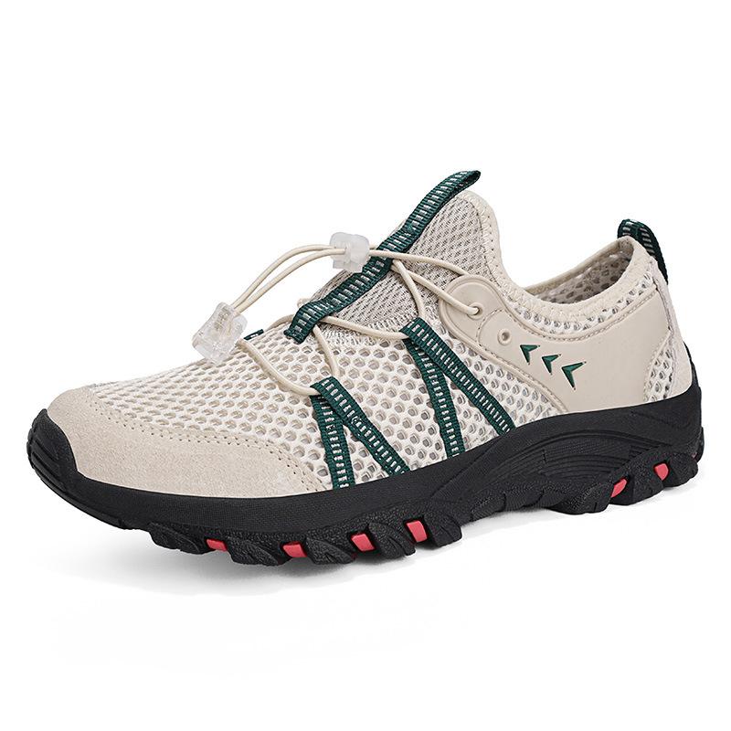 Spring and Autumn Soft-soled Mesh Breathable Couple Outdoor Sports Shoes Off-road Hiking Shoes