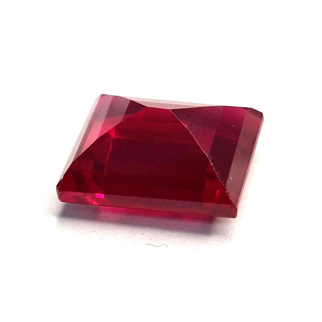 Fabulous Natural Mozambique Ruby Red 11-13 Ct Baguette Cut Certified Gemstone