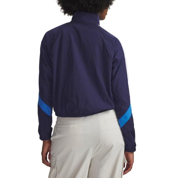 Under Armour Lightweight Zip Collar Logo Jacket Women Jackets 6007111-403