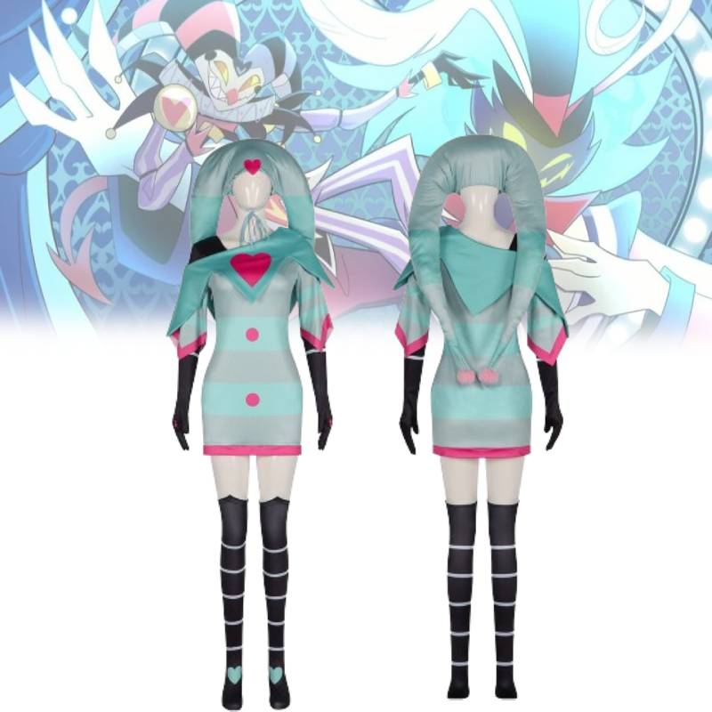 Hazbin Hotel Cosplay Set Stylish And Comfortable Classic Costumes Halloween