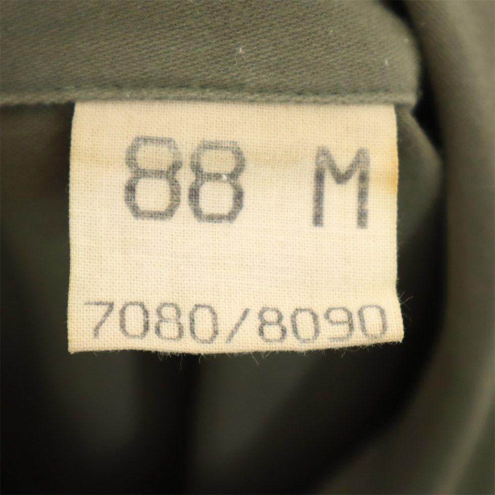 FRENCH ARMY 80s F2 Vintage Military Jacket M Khaki Men's Used