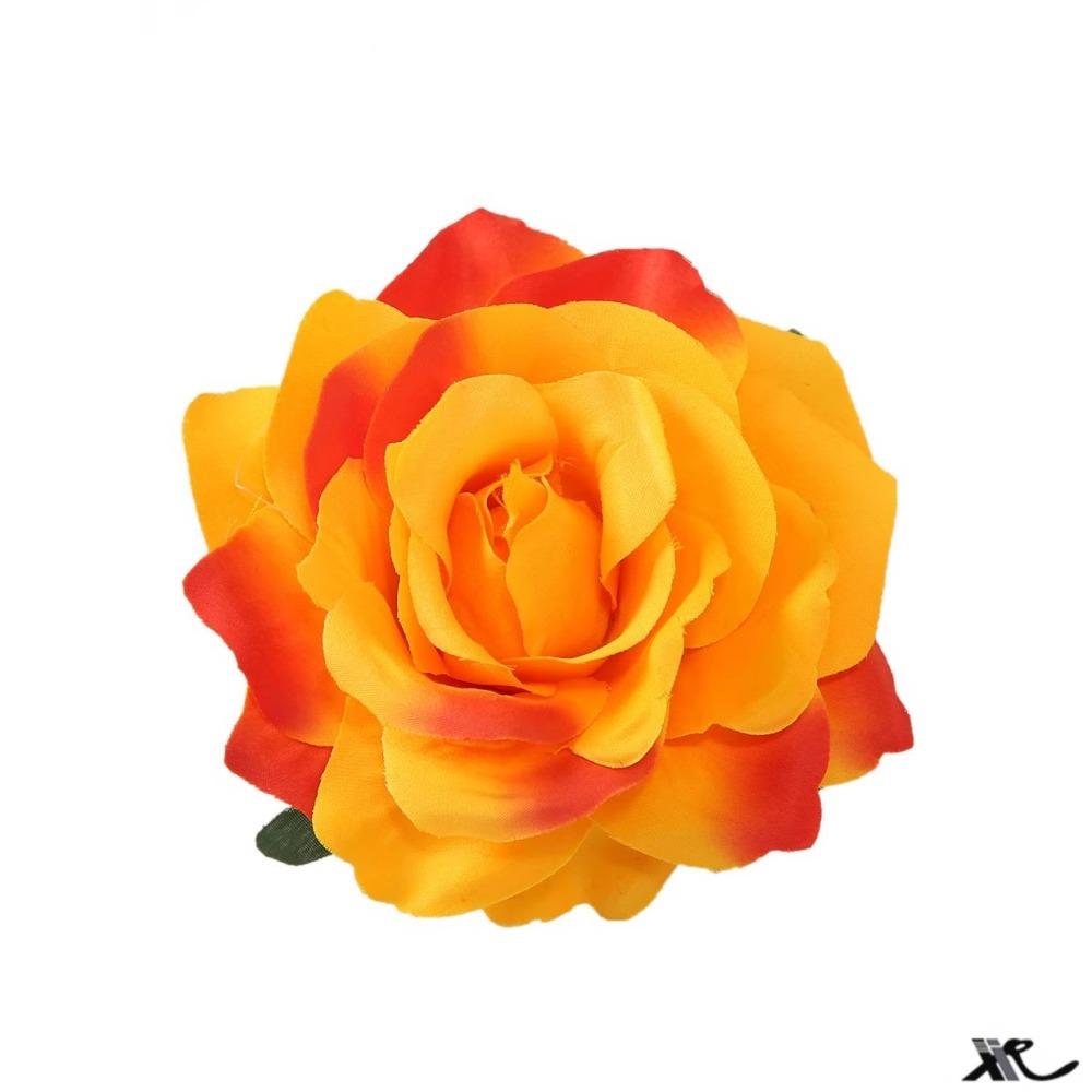 White Camellia Shaped Hair Clip With Small Flowers On Head Floral Internet Famous Atmosphere Side Women