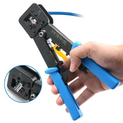 RJ45 Crimper Hand Network Tools Pliers RJ12 Cat5 Cat6 8p8c Cable Stripper Pressing Clamp Tongs Clip Multifunction