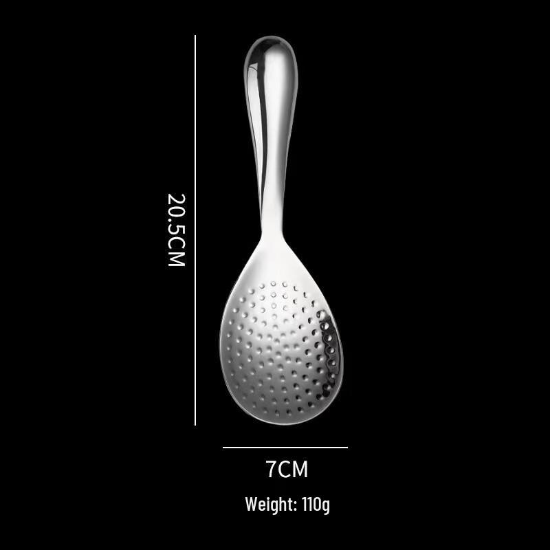 Wutuo 304 Stainless Steel Thickened Granular Rice Scoop (2-Pack)