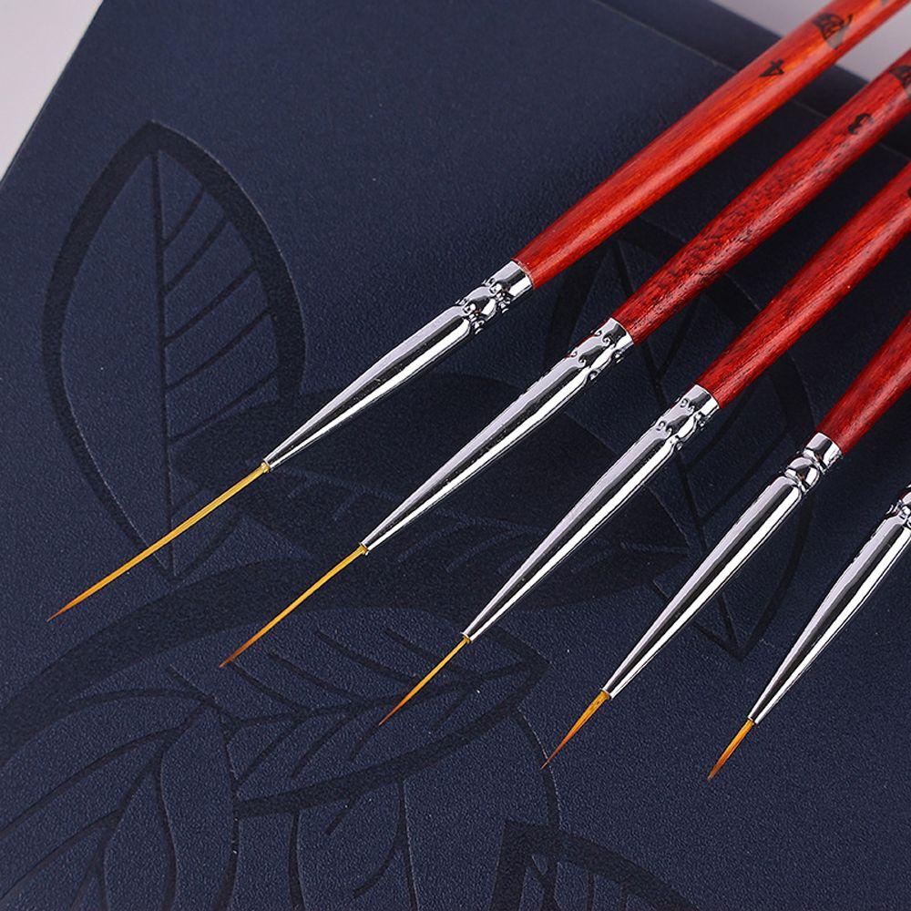 Painting Thin Line Drawing Manicure Pen Salon Tools Nail Art Liner Brushes Set UV Gel Pen Nail Art Pen Liner Drawing Pen Brush