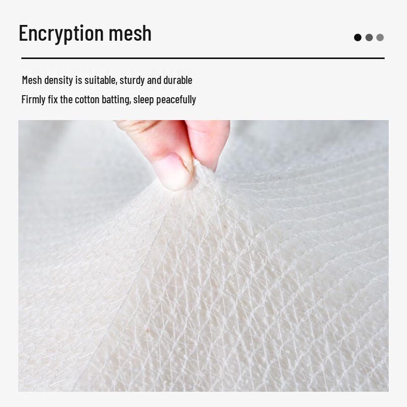 Thick Warm Cotton Blend Quilt for Single Bed