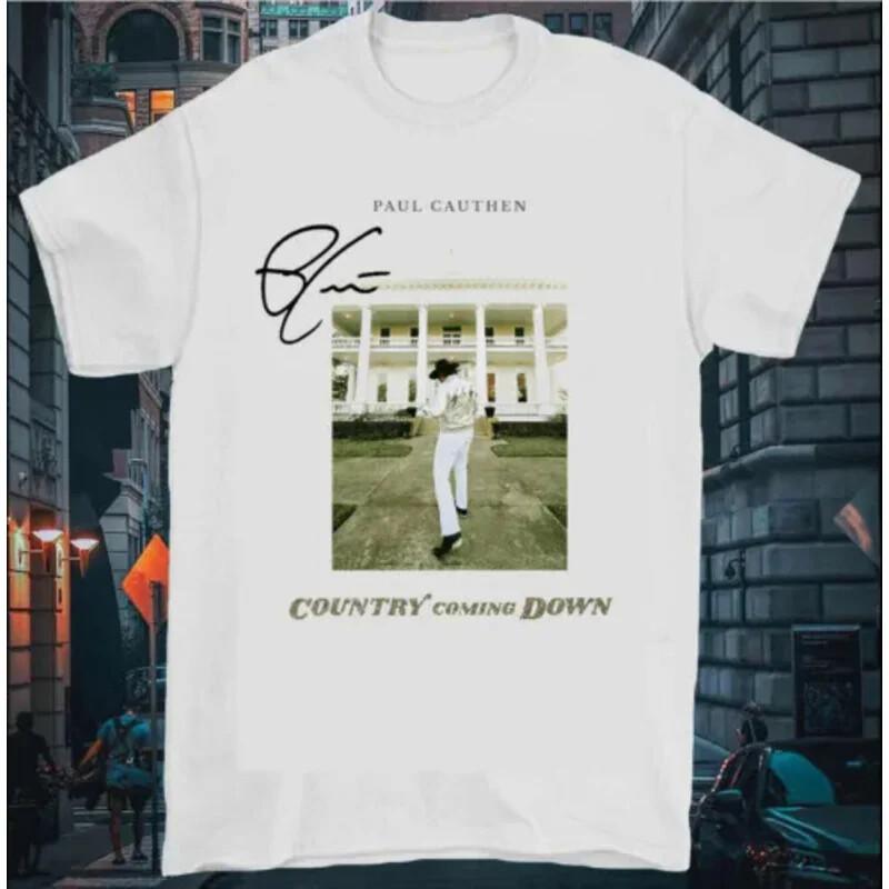 Paul Cauthen Country Coming Down T-Shirt Unisex All Size S разноцветный