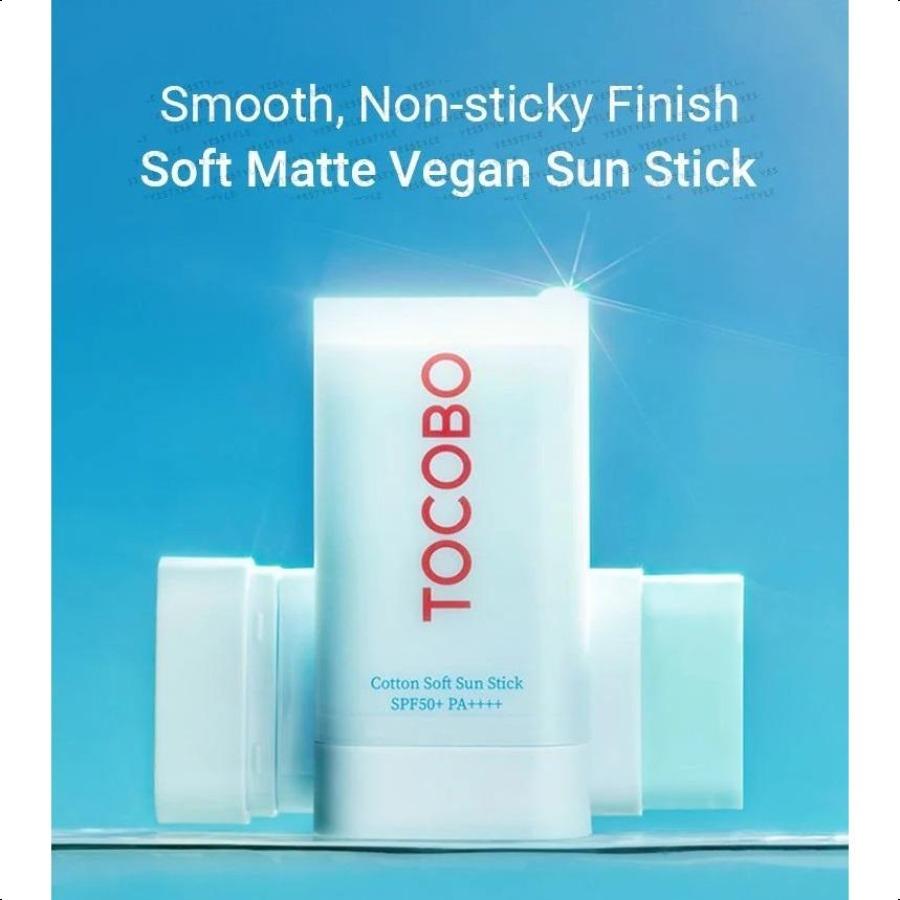 TOCOBO Cotton Soft Sun Stick SPF50+ PA++++ 19g