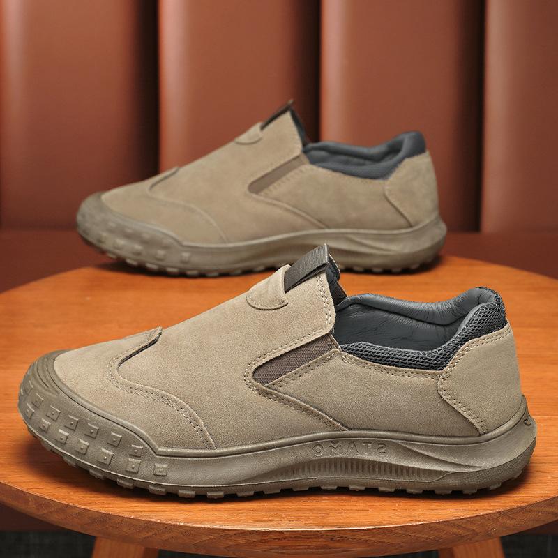 2024 Men's Sports Shoes New Fashion Retro Anti Slip Outdoor Climbing Work Shoe Lightweight Trend Casual Shoes Vacation