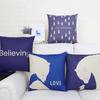 Pillow Cushion Office Waist Pillow Car Sofa Living Room Seat Lumbar Cushion Nordic Style Cotton Linen Square Pillow