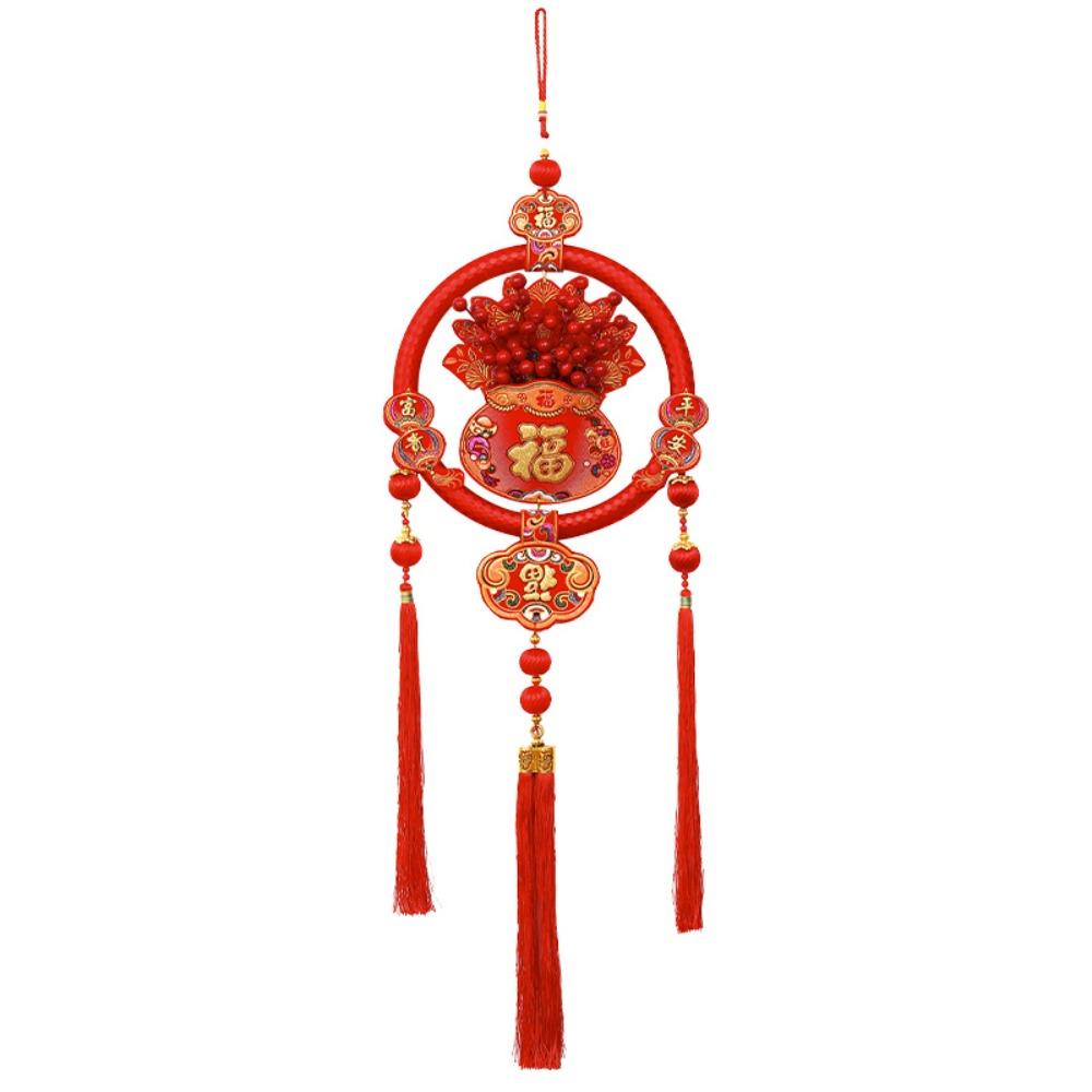 Traditional New Year Ornaments Reusable Spring Festival Pendant Hanging Decoration  Birthday