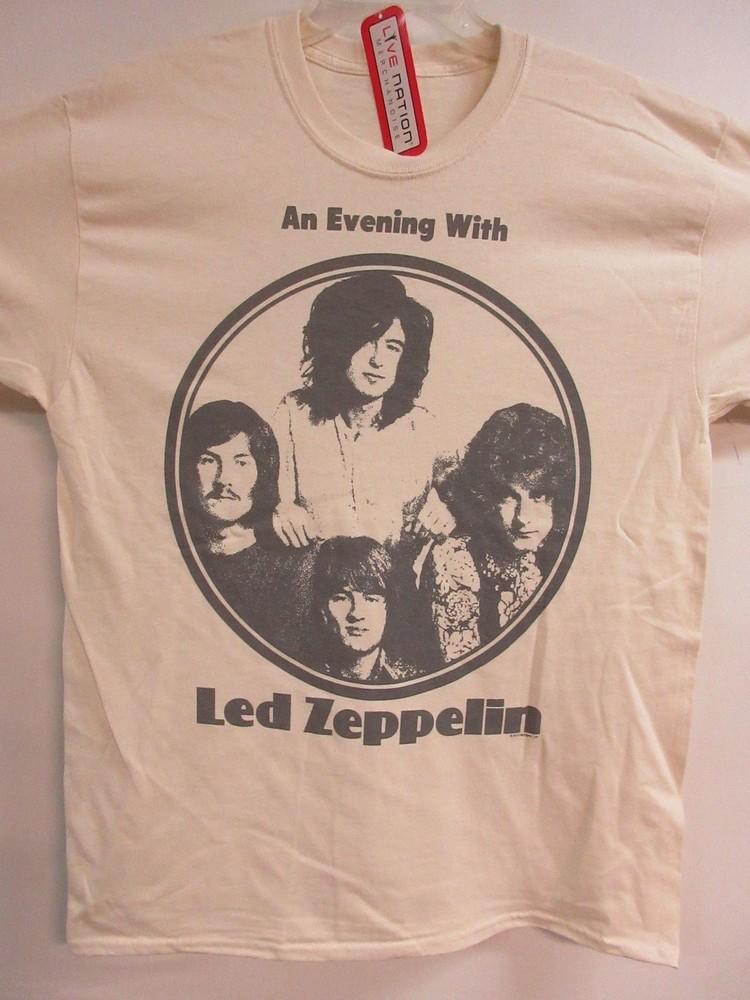 LED ZEPPELIN ОФИЦИАЛЬНАЯ 2013 ВЕЧЕР С ГРУППОЙ КОНЦЕРТ МУЗЫКА ЭКСТРА БОЛЬШАЯ Унисекс Футболка M