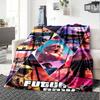 1pc Grand Theft Auto Soft Flannel Blanket with Designer Print A Cozy Blanket for All Seasons, Perfect for the Couch, Bed, Office