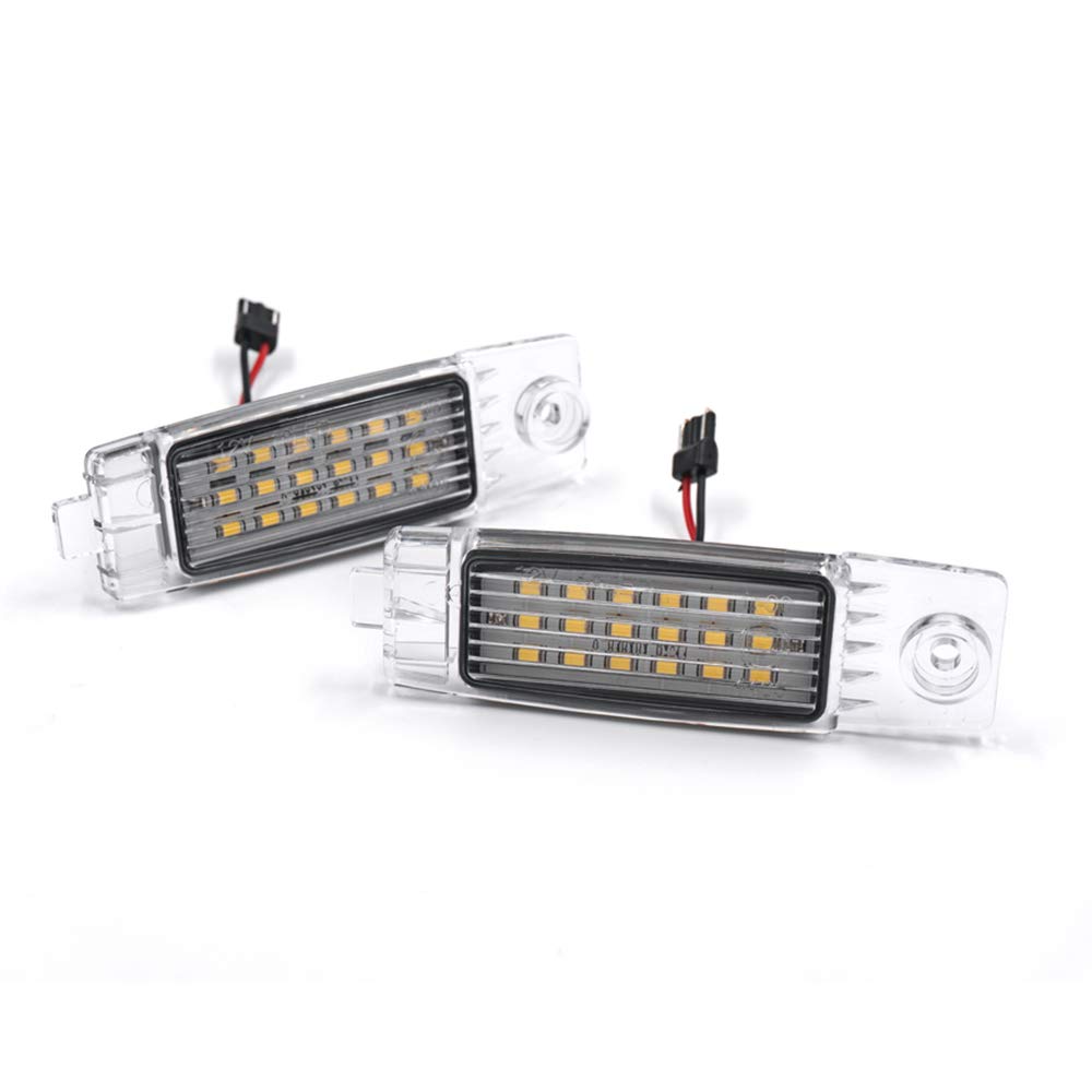 Compatible with Land Cruiser Lexus 2 LED Number License Plate License Bulb Vehicle Inspection T10 Bulb Number Plate White Vehicle Number Plate Light