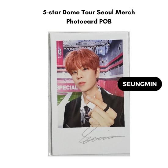 

Специальные фотокарточки тура Stray Kids 5-STAR Dome Tour 2023 в Сеуле