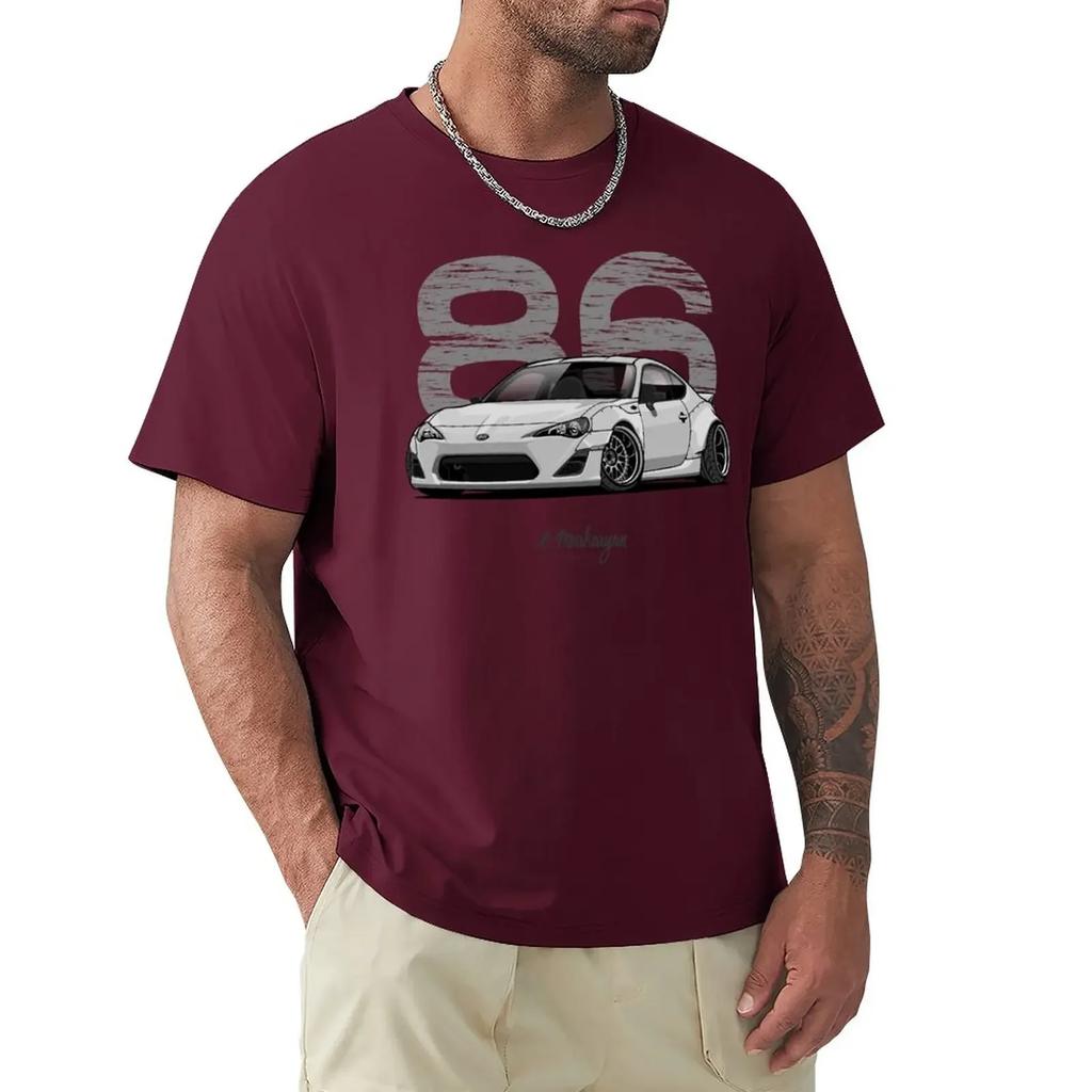 Gt86 (Whitegrey) Tshirt Boys Animal Print Short Sleeve Tee Shirts Graphic Tee T Shirts Unisex