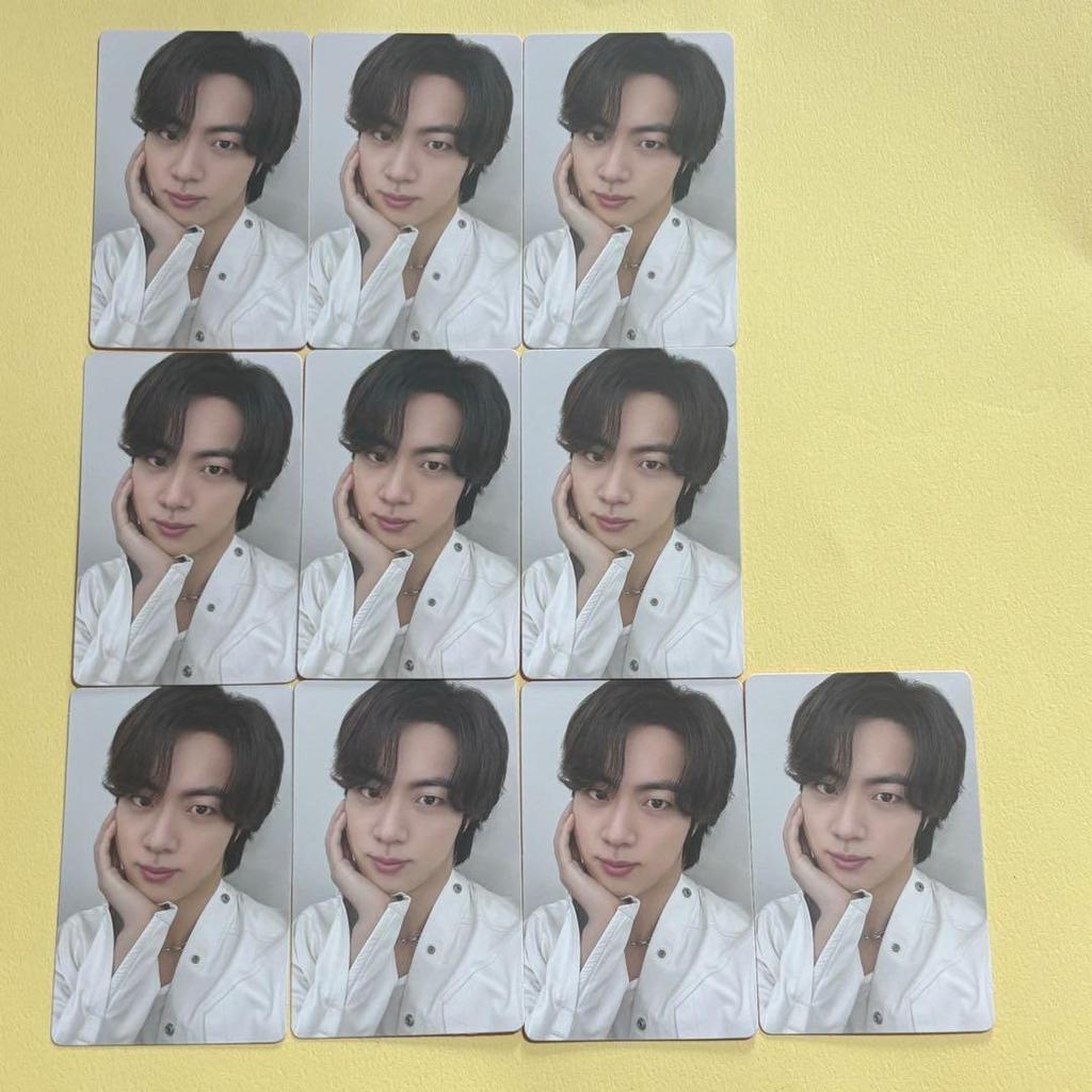 [USED] BTS PTD Album Trading Cards (10 cards) Jin