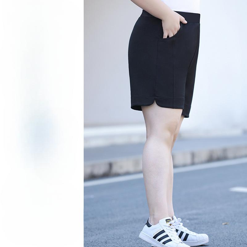 Women's Summer High-waisted Slimming Wide-leg Casual and Versatile Five-inch Pants