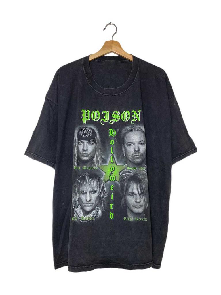 Poison Hollyweird Band Album Vintage Shirt Cotton Unisex Tee BT1232