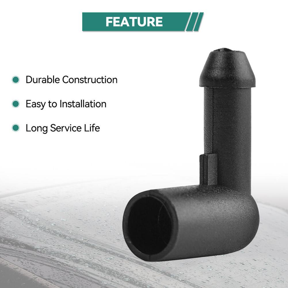 2-10pcs Car Windshield Windscreen Screen Wiper Washer Hose Tube Connector Elbow for Vauxhall Opel Zafira B Astra H Vastra H