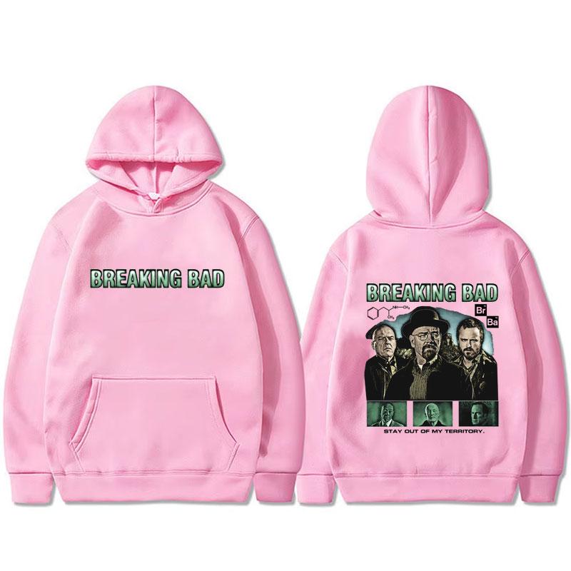 Heisenberg TV Breaking Bad Stay Out of My Territory Hoodie Better Call Saul Hooded Tracksuit Men Women Hoodies
