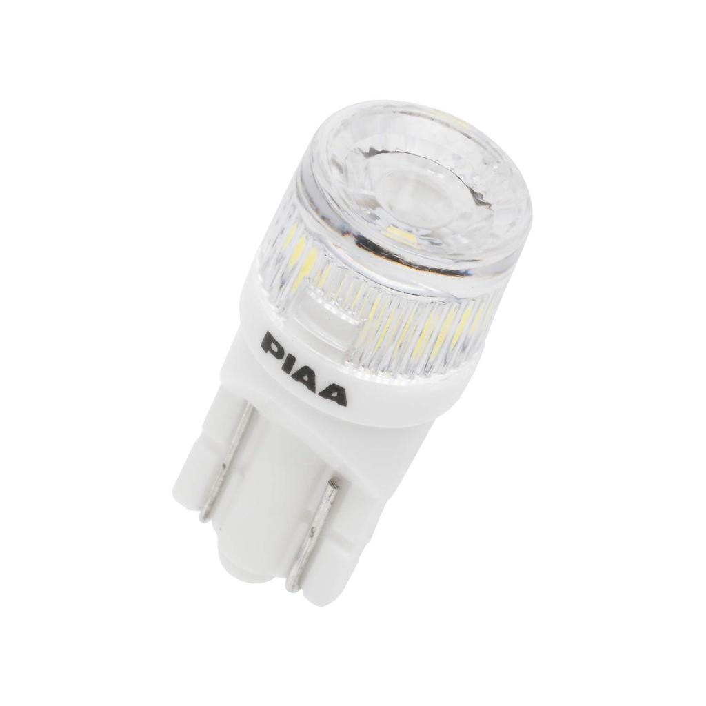 PIAA Car Lamps Plate LED Vehicle Inspection Pack of High Diffusion Optical HS101 & Bulbs, Position/Room/Door/License Bulbs, T10, 6500K, 30lm, ECO-Line