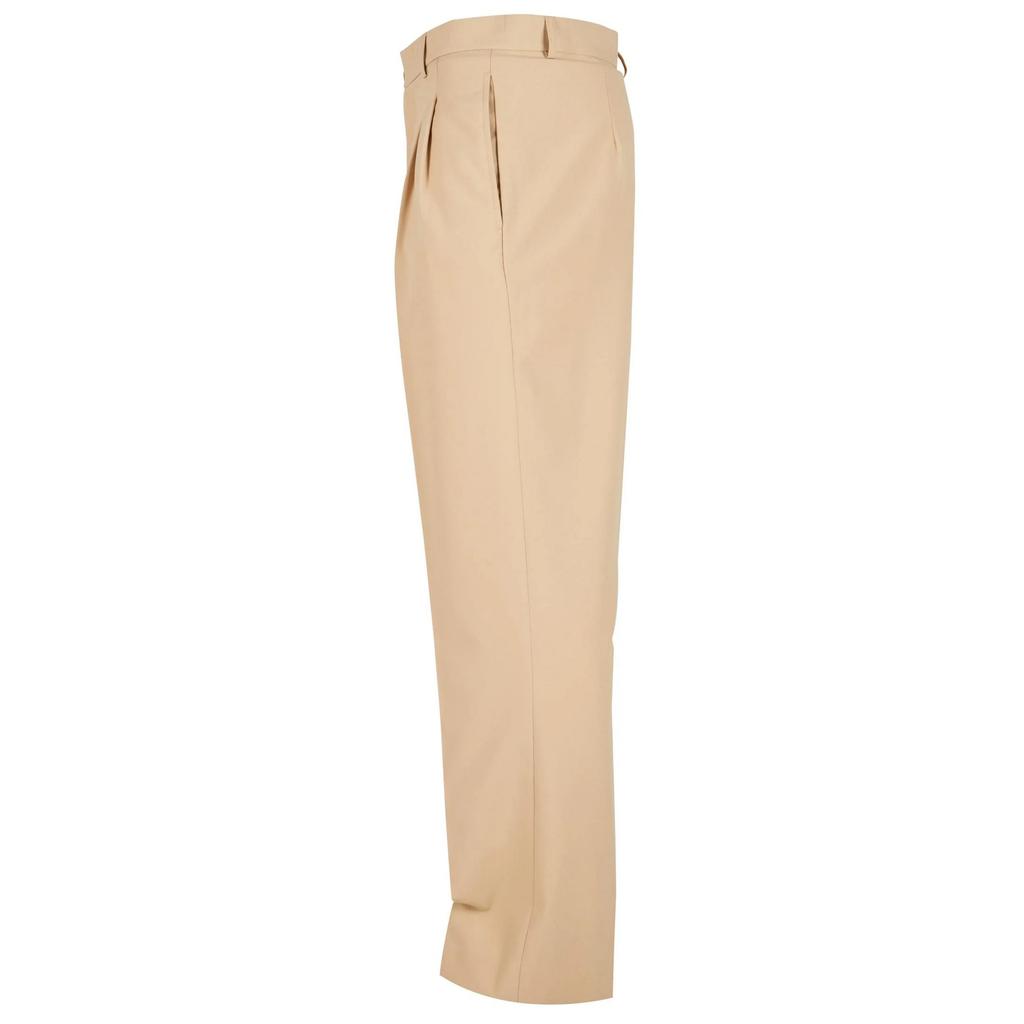 Urban Classics Mens Double Pleat Trousers