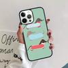 Sausage Dog Dachshund Art Coque Shell For iPhone 17 Air 15 16 14 13 12 Pro Max 11 Pro Max Plus Phone Case Cover
