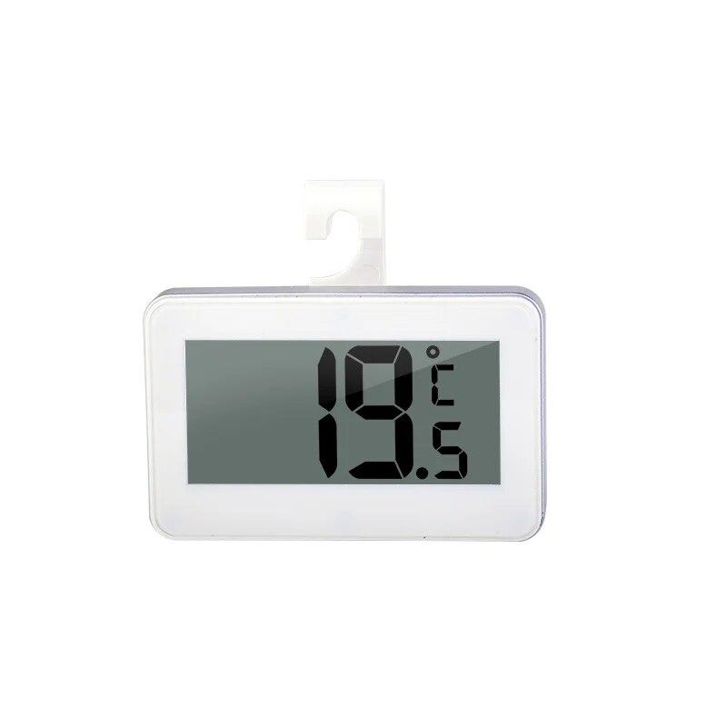 Digital Refrigerator Thermometer Multi Function Electronic Freezer Thermometer Household Frost Alarm for Kitchen