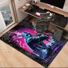 Horror Movie Characters Collage Office Rug Chair Mat, Game Carpet, Suitable for Front Door, Bedroom, Living Room, Desk, Holiday Gift