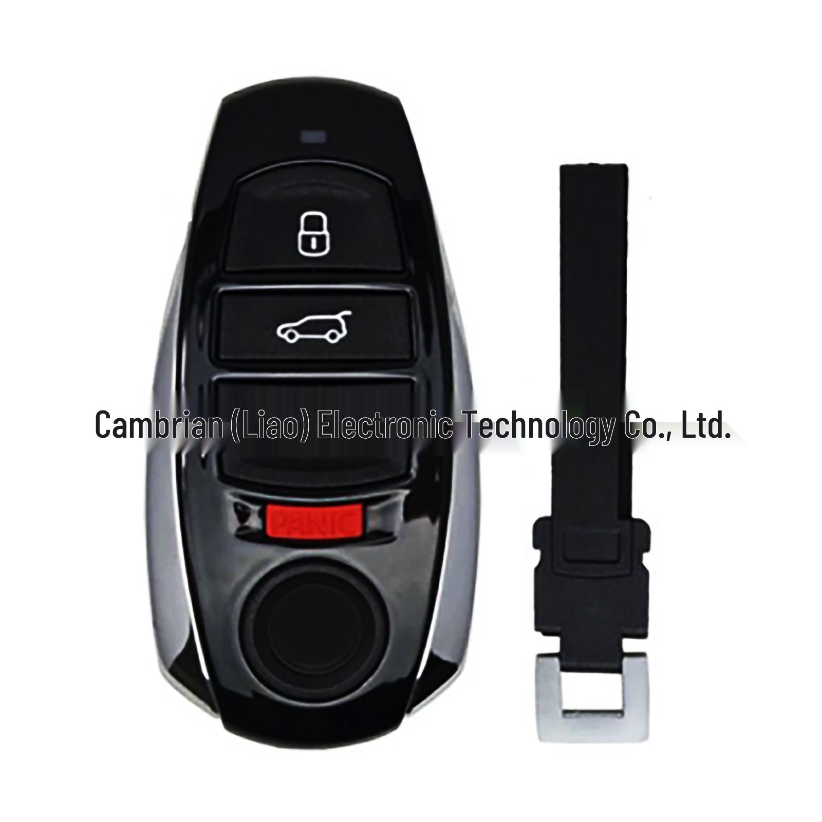

Volkswagen 4-Button Smart Car Key Remote Control 5.4 x 4.2 x 1.4 cm