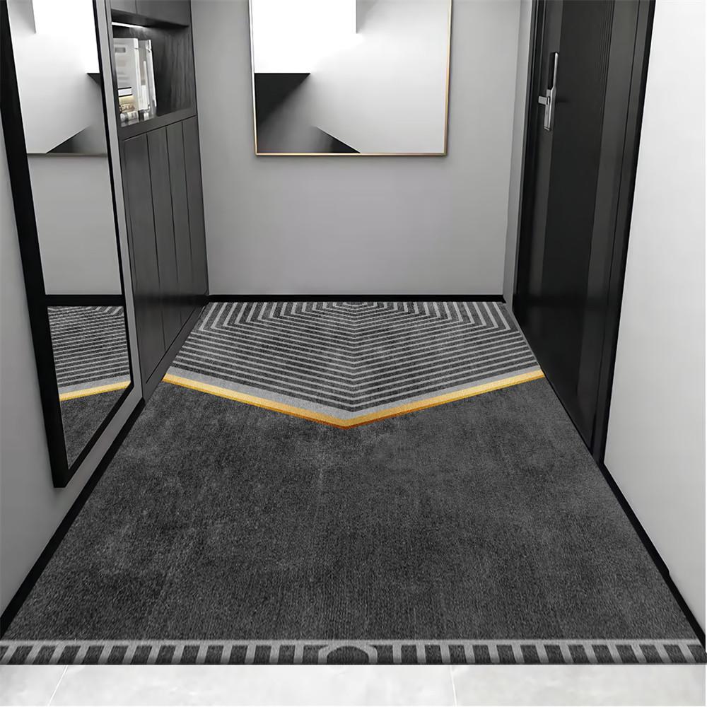 Luxurious Non-Slip Doormat: Ideal for Living Room, Bedroom, Entrance, Coffee Table, or Study; Customizable Size.