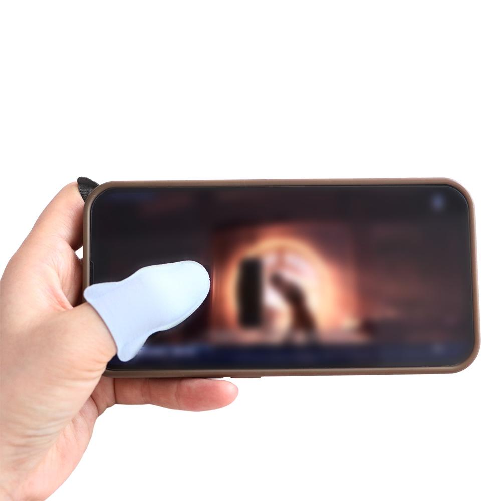 3D  Finger Cots Nano-silver Fiber Finger Sleeves Ins Gloves  Men