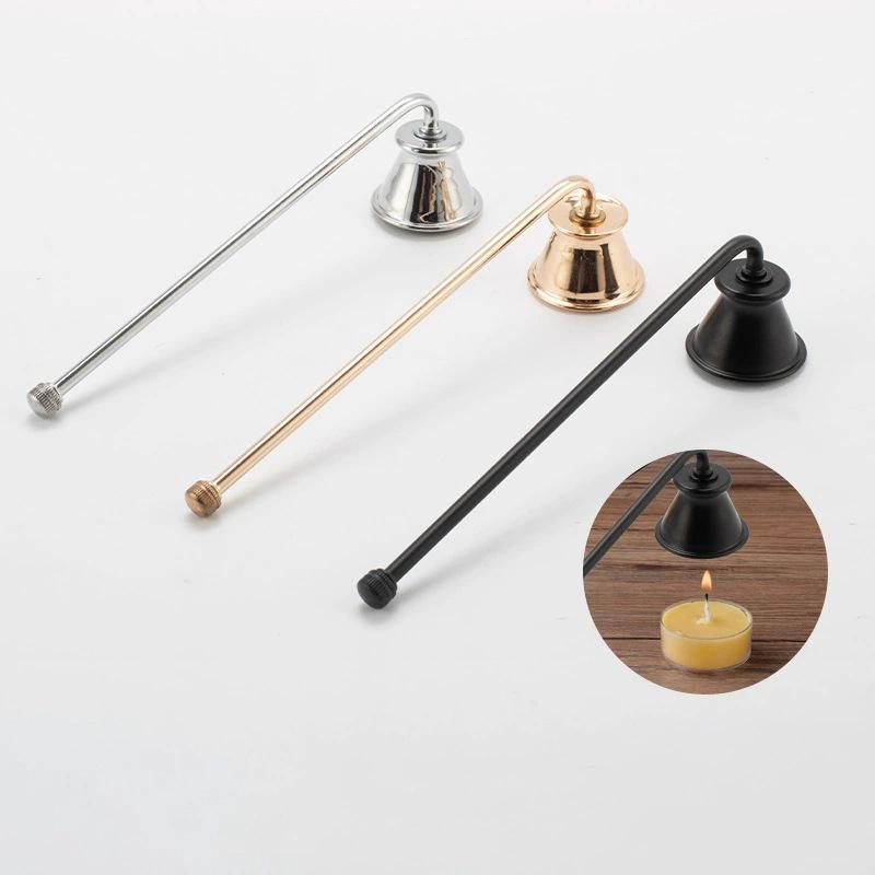 Multicolor Metal Candle Snuffer with Handle - Aromatherapy Tool & Candle Cover