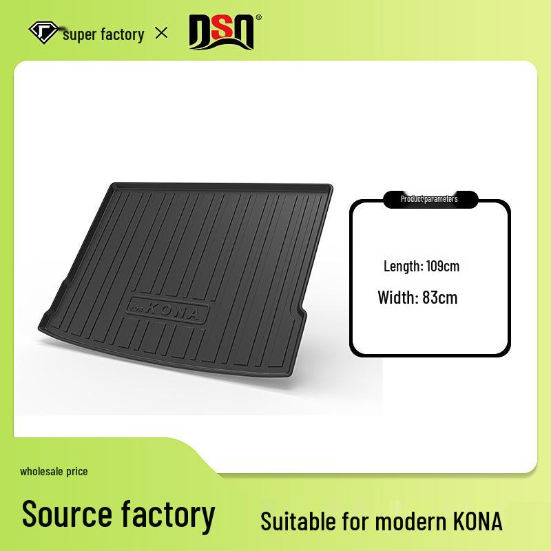 Hyundai KONA, REINA, Elantra Trunk Liner & Tail Box Mat