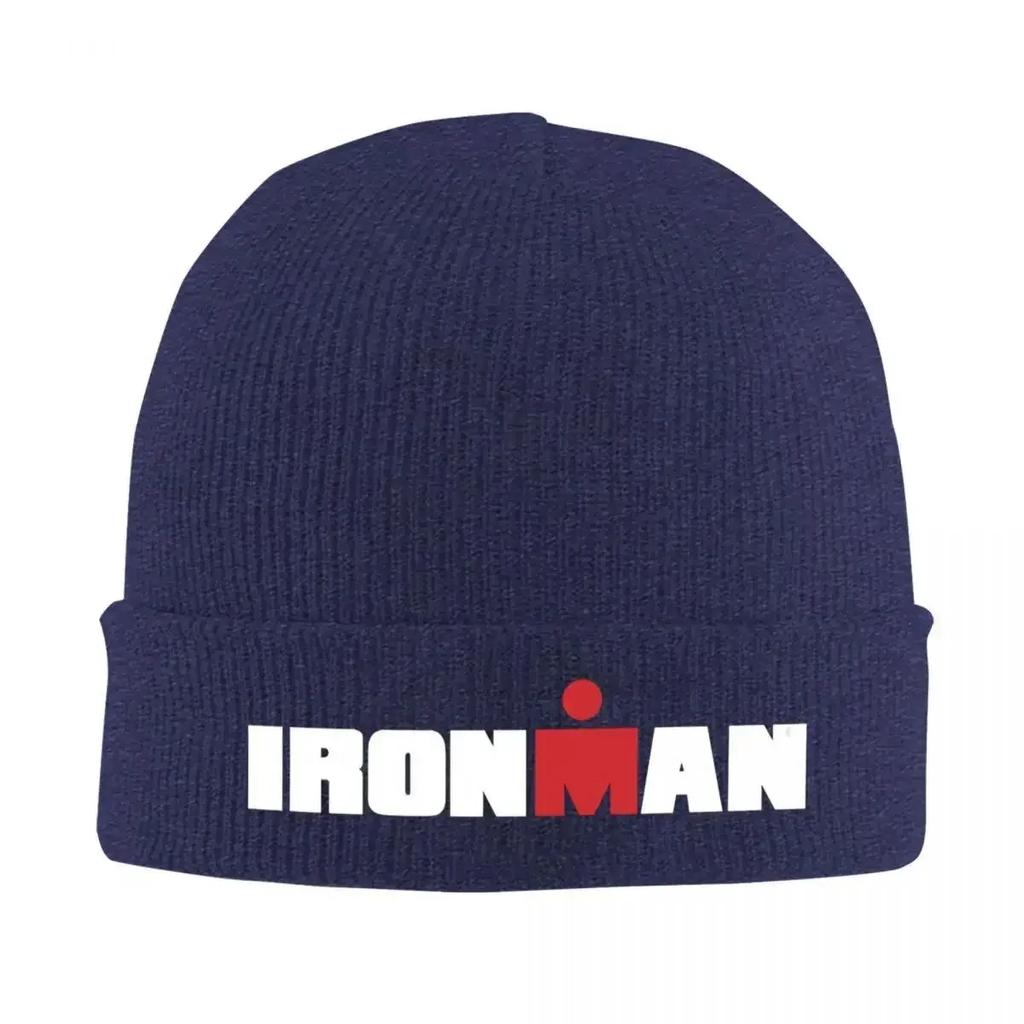 New Crazy Endurance Race Triathlon Logo Knitted Hat Beanie Winter Hats Warm Fashion Cap For Unisex Women Gifts
