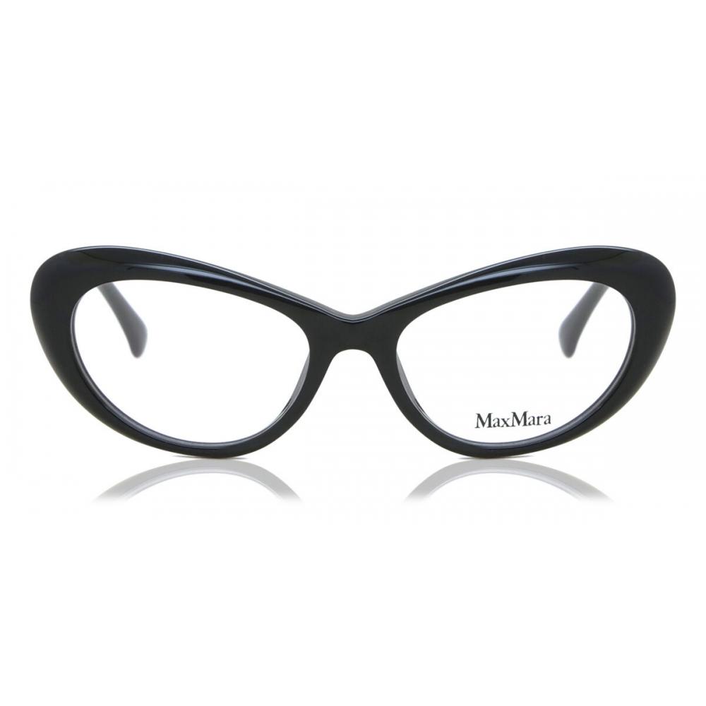 

Max Mara Mm5051 001 Women Eyeglasses Shiny Black/52