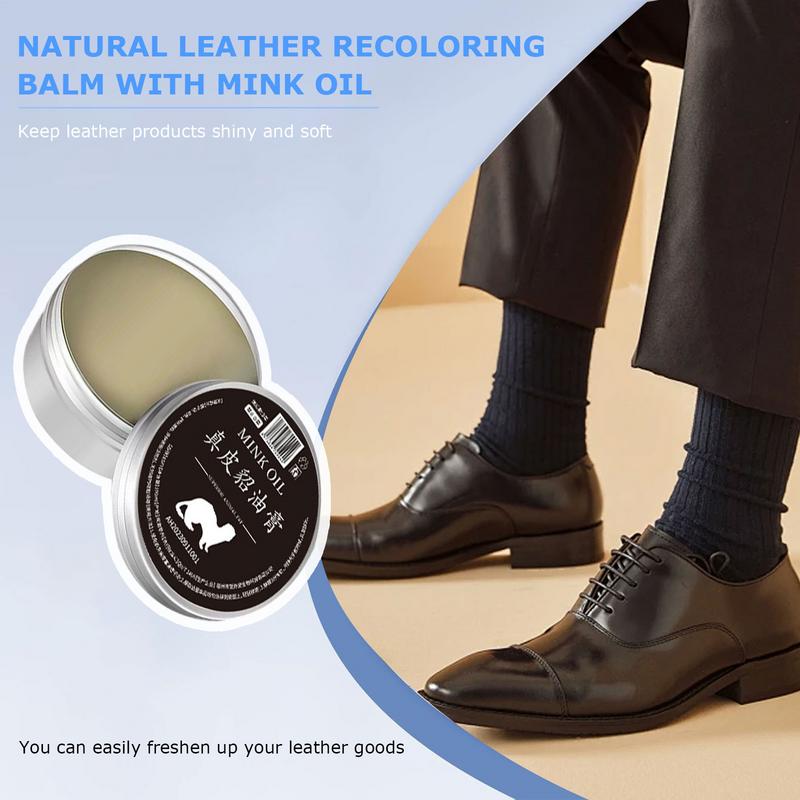 50g/30g/15g Nerzölcreme für Lederschuhe Taschen Lederpflegecreme Lederpflegecreme Lederhandwerk Zubehör