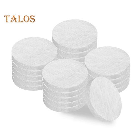 

20 шт. Маленький керамический фитиль из ваты для замены на настольной горелке, спирт и биоэтанол, многоразовый углеродный войлочный фитиль, подходящий для 20PCS