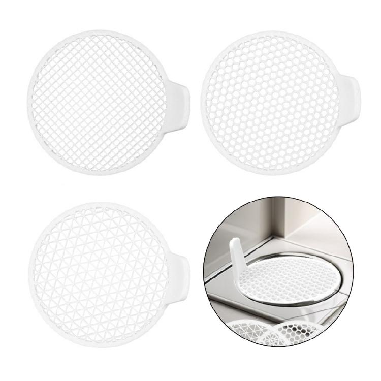 4 Pieces ABS Shower Drain Cover Set Hair Catcher For Sink Tub Modern Bathroom Filter Easy Installation Design