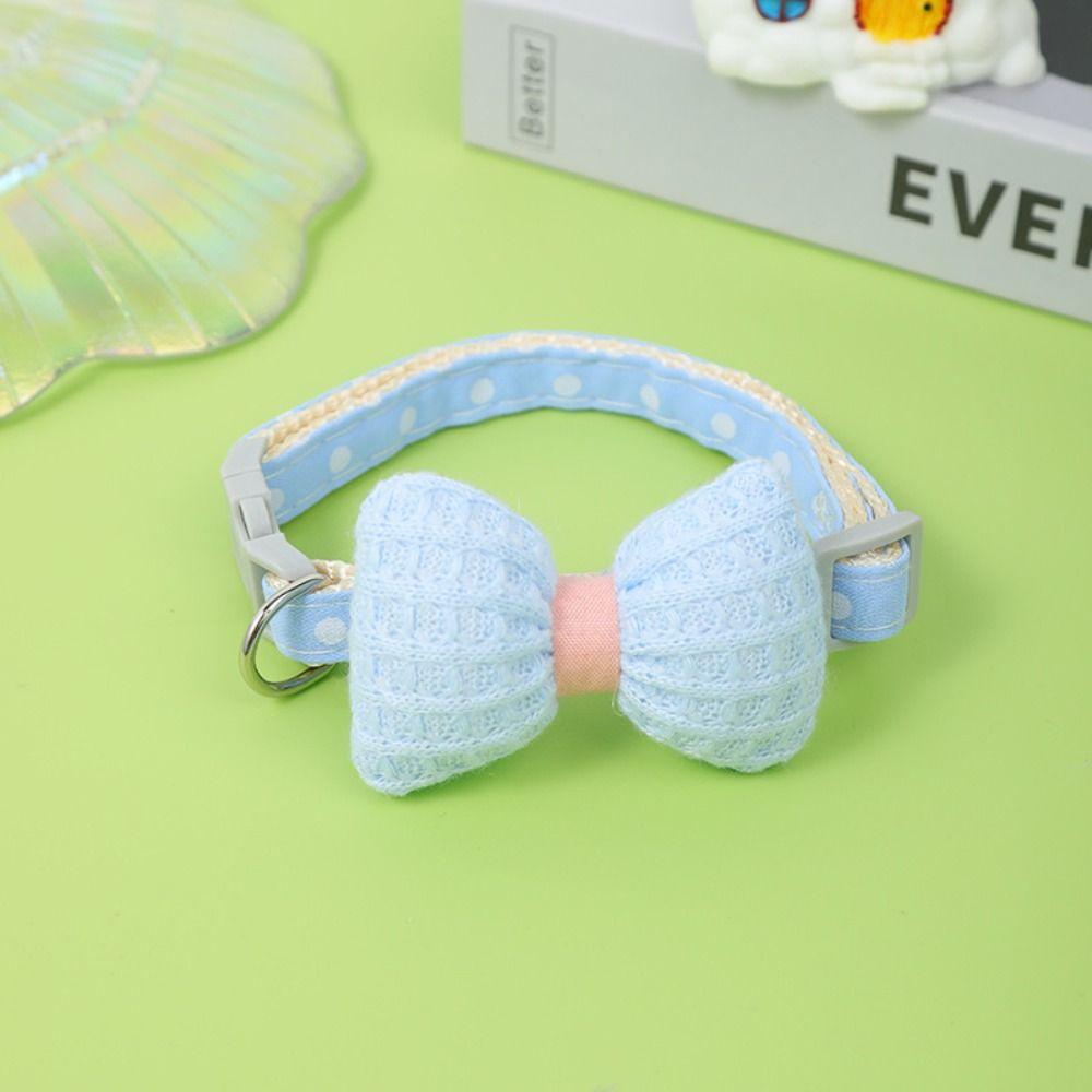 Adjustable Pet Collar Candy Color Puppy Neck Strap New Cat Necklace Kitten