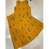 Women's Printed Cotton Top with Skirt Set Indian Bollywood Casual Wear Kurti Set