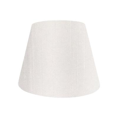 Lamp-Shade [A-30201] Arm-Mounted Lampshade, Hotel Lampshade, Replacement Lampshade for Desk Lamps, White Shantung, 30cm Diameter