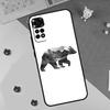 Cartoon Grizzly Bear Case For Xiaomi Redmi Note 14 13 12 9 10 11 Pro 10S 11S 12S Cover For Redmi 13C 10C 12C 14C