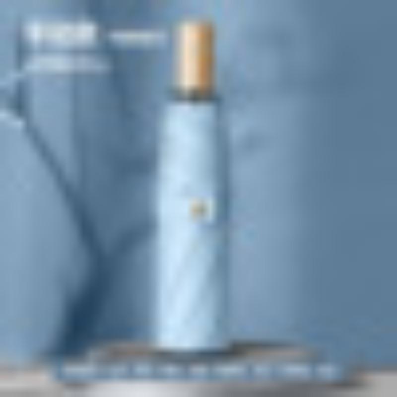 

Simple Weather And Rain Sunshade Sunscreen Umbrella небесно-голубой