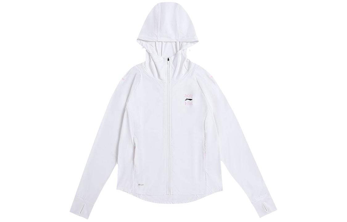 Li Ning Trench Coat Women s Standard White AFDU384-3 2XL