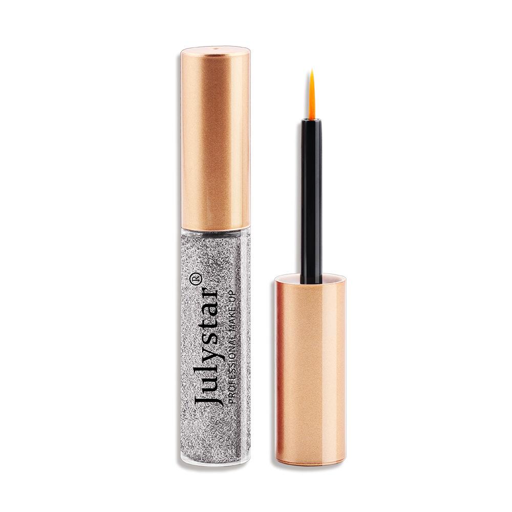 JULYSTAR Color Pearlescent Liquid Eyeliner Does Not Smudge Liquid Eyeliner Set Eyeliner Liquid Pen Waterproof